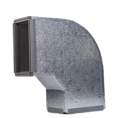 Painéal Duchta Foam HVAC Réamh-Inslithe 20mm Le Scragall Alúmanam Painéal Ducht Foam Inslithe PU